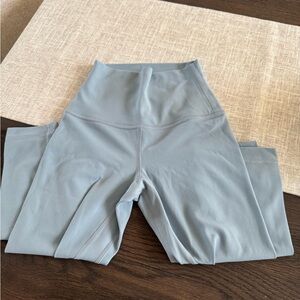 Lululemon align leggings high rise baby blue. Inseam:2.5 size:0